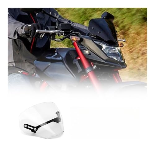 Extension bulle CB 750 Hornet réduit fatigue et vent frontal - 4