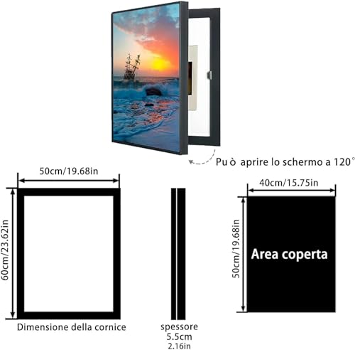 Boîte de distribution verticale pour masquer une fissure de mur - 2