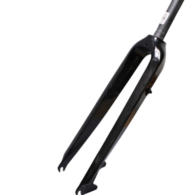 Fourche VTT conique en carbone jaune Gerrit pour pivot 1-1/8