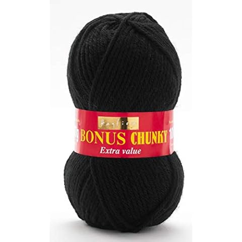 Hayfield Bonus Chunky 100g - 965 Black Cover