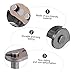 JUMPLAWN 10pcs Heavy Duty Chain Connecting Links Premium Roller Chain Joint Buckle and Accessory for Motorcycles and Industrial Machinery