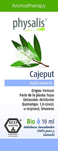 Physalis Esencia Cajeput 10 Ml. Bio 10 Ml 1 Unidad