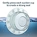Mindful Design | Overflow Drain Cover for Tub | Best Gifts for Mom, Spa & Bath Accessories | Drain Block, Water Stopper Plug | Bath Essentials for Women | 4