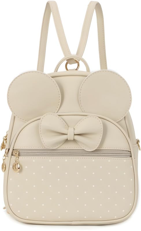 Image of Polka Dots Mini Backpack for Girls /Rakhi Gifts for Sister /Rakhi Gift for Sister Kids