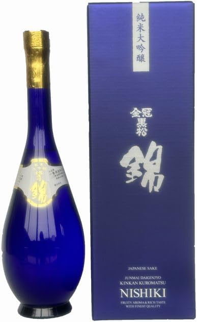 Amazon.co.jp: 【村重酒造】金冠黒松 純米大吟醸 錦 720ml【山口県 