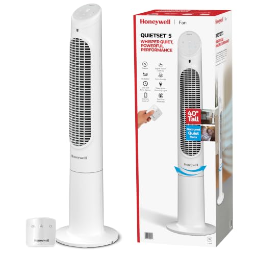 Honeywell QuietSet HYF265W Tower Fan