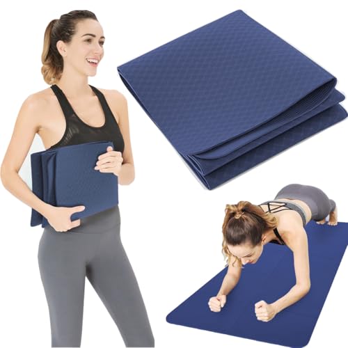 AUGXEM K}bg ܂肽  傫 g[jO}bg L 80cm GNTTCY}bg  ؃g Xgb`}bg y RpNg seBX ^ [obOt (u[, 183×61×1cm)