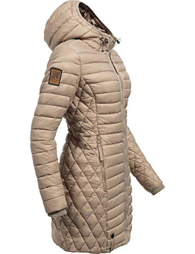 Preisvergleich Produktbild Navahoo Damen Winterjacke Wintermantel Steppmantel Zea Taupe Gr. XS