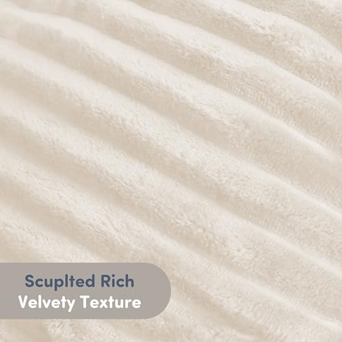 Image of Nestl Reading Pillow for Kids & Teens with Shredded Memory Foam, Luxe Cut Plush Backrest Pillows for Reading and Gaming, for use on Couch, Bed, Floor, Adjustable Support with Washable Cover Linen
