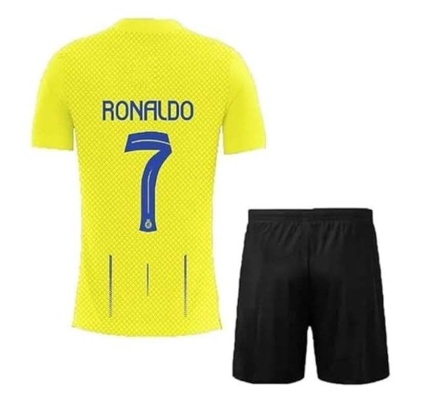 Image of Portugal Jersey Ronaldo 7 Jersey with Shorts for (Kids,Boys,Men)