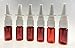 12PCS Plastic Brown Nasal Spray Bottles-Refillable Fine Mist Sprayers Cosmetic Makeup Perfume Storage Container (10ml)