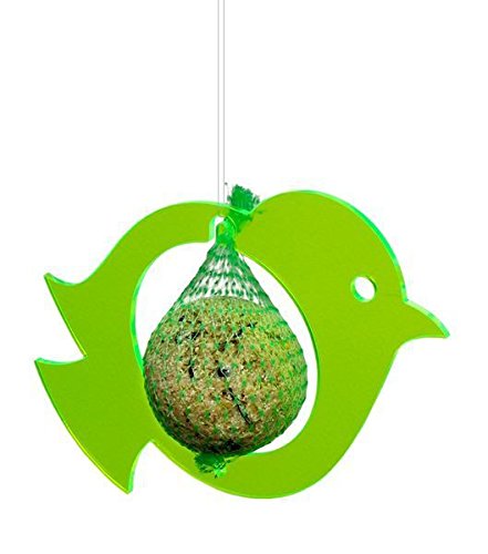Preisvergleich Produktbild Elliot Lichtzauber 1023201 Futtervogel inkl. Meisenknödel, 15 cm, grün