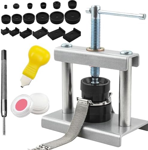 Ritte Vervangingsset voor horlogepakkingen, 950 stuks/set, zwarte rubberen O -ringen, 0,5 mm dik, 19 maten voor horlogereparatie en waterdichting