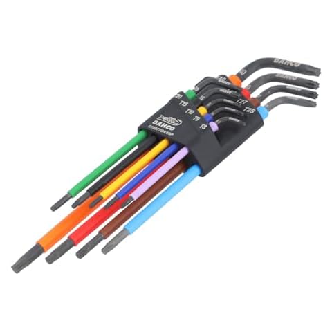Bahco 9 Piece Long Torx Key Set Cover