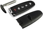 Shell Case Key Fob Keyless Entry Remote fits Ford Edge Expedition Explorer Flex Focus Taurus Lincoln MKX MKS MKT Navigator 2011 2012 2013 2014 2015 2016 (M3N5WY8609)