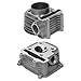 61mm 170-180cc Big Bore Piston Cylinder Kit for GY6 125cc 150cc Scooter ATV & Quad, Cylinder Kit with Camshaft and Cylinder Head, Gaskets, Cylinder Kit Replacement