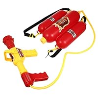 ERINGOGO Fire Backpack Water Shooter Toy for Boys and Girls Summer Play Water Toys for Beach Party Games
