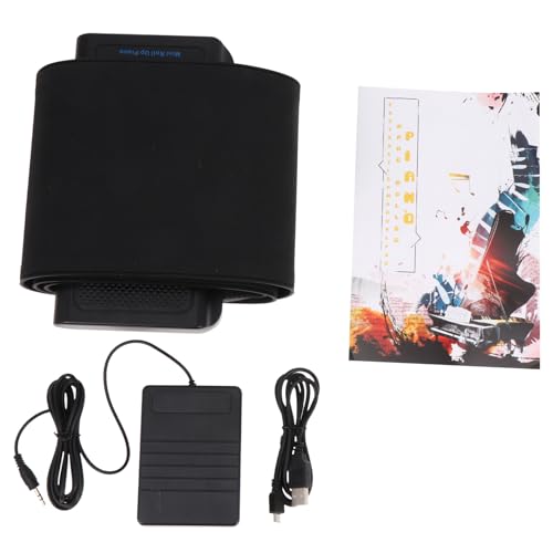 HOLIDYOYO 鍵折りたたみ式ポータブル電子ピアノ 製キーボード内蔵 充電式多機能楽器 音色 リズム搭載 録音プログラミング対応 練習 演奏用