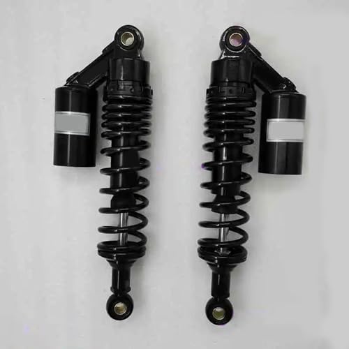 Amortisseurs de moto pour Kawasaki ressort 8mm suspension noire 350mm