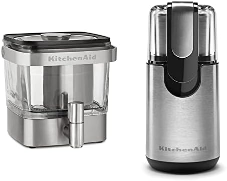 KitchenAid KCM4212SX Cold Brew Coffee Maker-Brushed Stainless Ste...
