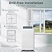 TURBRO Finnmark 14,000 BTU Portable Air Conditioner and Heater, Dehumidifier, 3-Speed Fan, Covers Rooms up to 600 Sq. Ft., Remote and WiFi Control, 7.77 CEER High Efficiency, CSA-Certified