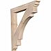 Ekena Millwork BKT06X32X32MRC01SDF Merced Traditional Smooth Bracket, 5.5" Width x 32" Depth x 32" Height, Douglas Fir