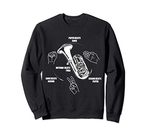 El jugador de la tuba es divertido. Nada supera a la tuba. Sudadera Cover