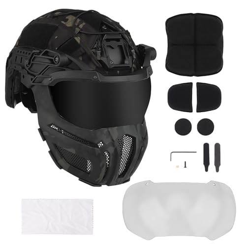 Casque tactique militaire pour airsoft chasse paintball et sports de plein air