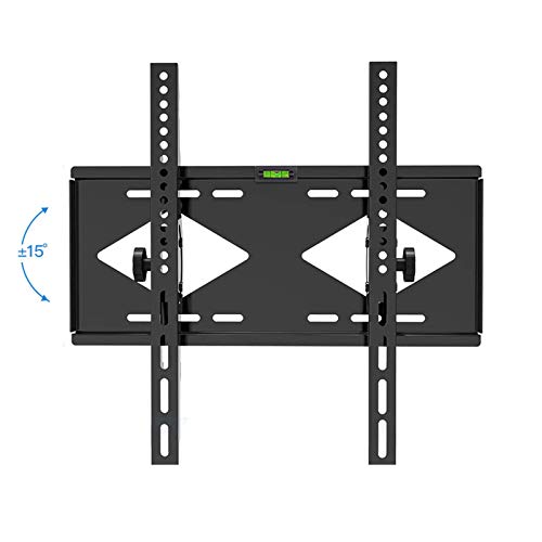 TV-Wandhalterung für 32-60 / 42-75 / 42-80-Zoll-LED-, LCD-, OLED-, flache und gebogene Fernseher, neigbare TV-Halterung max. VESA 600 x 400 mm, bis zu