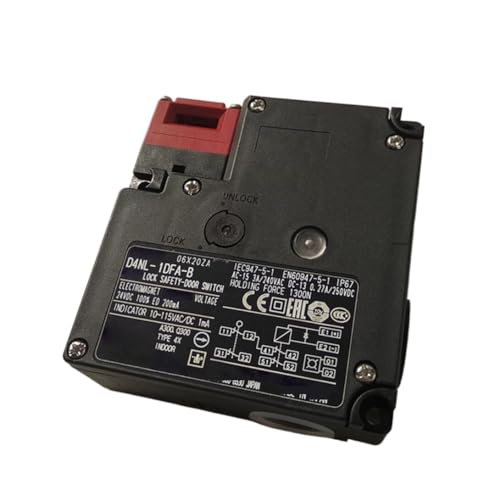D4NL-1DFA-B Industrial Safety Door-Lock Switch 2NC+2NC Mechanical Lock