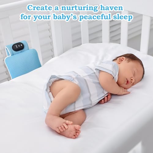 Baby Vibrating Sleep Soother,3 Adjustable Vibration Settings and 90 Minute Cut-Off Timer,Versatile Baby Sleep Aid Enhance Sleep Quality,Perfect for Newborns, Showers & Registries! - Image 2