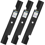 GICOOL 482878 Mower Blades for Scag Tiger Cub Wildcat Turf Tiger 36'' 52'' Deck Lawn Mower Replace Ferris 21227S 5101756s 5021227 Scag 482462 481711 48108 Encore 481707(3 Pack)