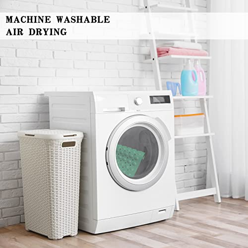 Linoows Bathtub And Shower Mats, Extra Long Non-Slip Bath Mat 39 X 16 Inch, Machine Washable Bath Tub Mat With Suction Cups & Drain Holes For Bathroom, Pale Green #TOP5