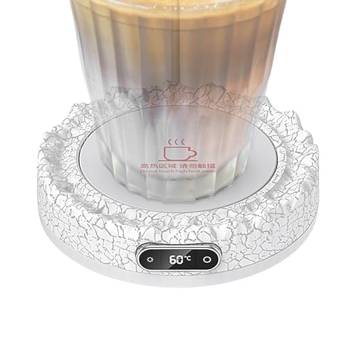 Chauffe-café électrique 60W portable avec plaque chauffante réglable pour thé et lait