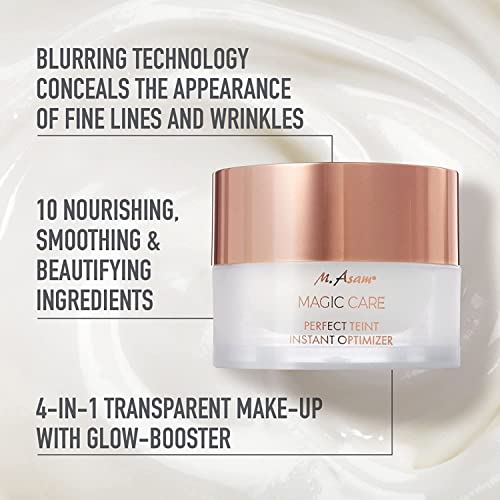 M. Asam Magic Care Perfect Teint - Transparent Make-Up Makes Wrinkles Disappear Immediately, Soft-Focus Effect With Immediate & Long-Term Effect, Promotes An Even & Matte Complexion, 1.01 Fl Oz #TOP1