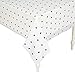 Fun Express Black/White Triangle Table Cover - Party Supplies - 1 Piece