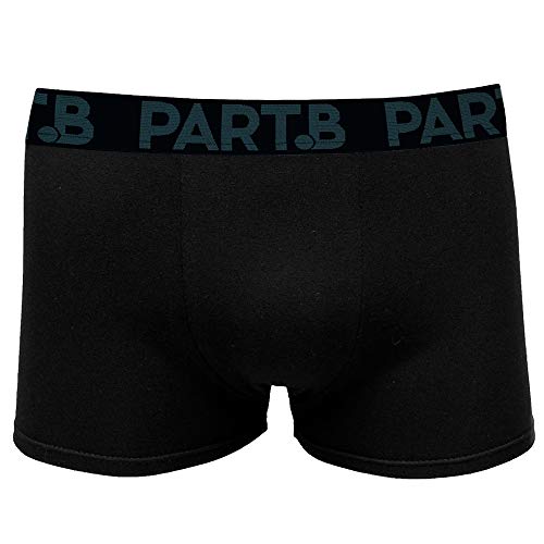Kit Cueca Boxer Part.B Truck 10 Peças (Preto, M)