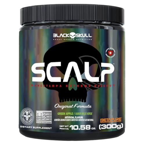 Scalp Abacaxi com Hortela 300G, Black Skull