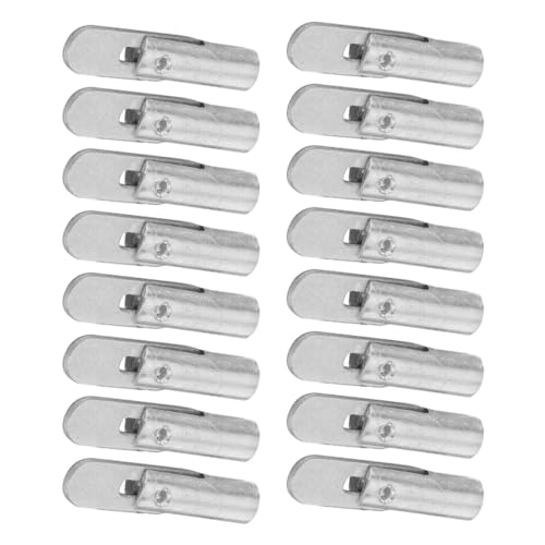 NUOBESTY Pasadores de Bloqueo para Andamios 40 Unidades (11x38 Mm) de Acero Galvanizado, Pasadores Fijos de Soporte para Barandillas, Clavijas de Seguridad Industriales para Construcción