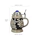 0.6L Beer Stein with Matel Pewter Lid Stanley Steel Germany Oktoberfest Tankard Eagle Bierkrug Drinking Glass Horn Coffee Mug Stine Christmas Ornaments Cup Broeder Horse Portawrap Thermos