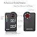 2025 Upgraded Camera Detector Professional Bug RF Detector Hidden Camera Finder Anti Spy Sweeper Portable GPS Tracker Listening Device Signal Scanner for Home Office Car Travel Hotel (Matte Black)