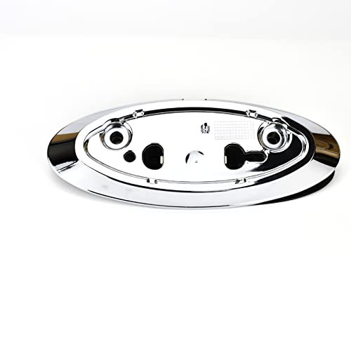 Image of AL3Z-19H511-A Tailgate Back Up Camera Housing Bezel and Emblem for F250 F350 Ford F150 2009-2014 with Chrome Color AL3Z19H511A