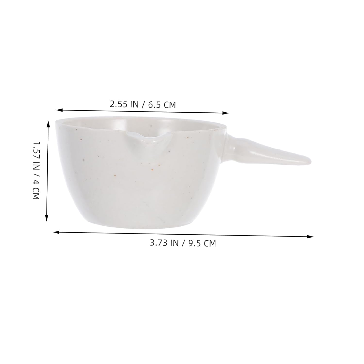 2pcs Round Evaporating Dish Lab Evaporating Basin Microwave Safe Bowl Handle for Science Equipment Terrarium Container Kitchen Containers