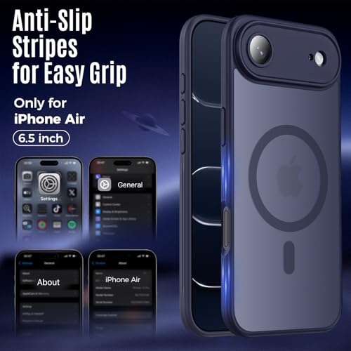 Image of Symcele Designed for iPhone Air Case, Deep Blue
