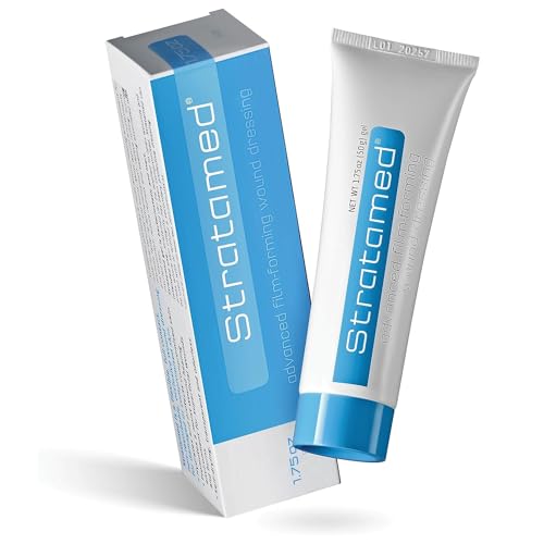Stratamed Advanced Film-Forming Wound Dressing | Forms a Flexible Protective Layer Over Open Wounds & Damaged Skin | for Faster Healing and Early Abnormal Scar Management | 50g (1.75oz)