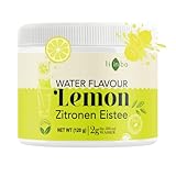 Instant Getränkepulver zuckerfrei, Eistee Zitrone, dein neuer Wasser Geschmack ohne Kalorien, zuckerfreier Eistee, Getränke Pulver vegan, wie Eistee Sirup zuckerfrei, Geschmack für Wasser
