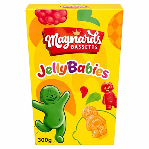 Maynards Bassetts Jelly Babies Sweets Carton 300g miniatura 1