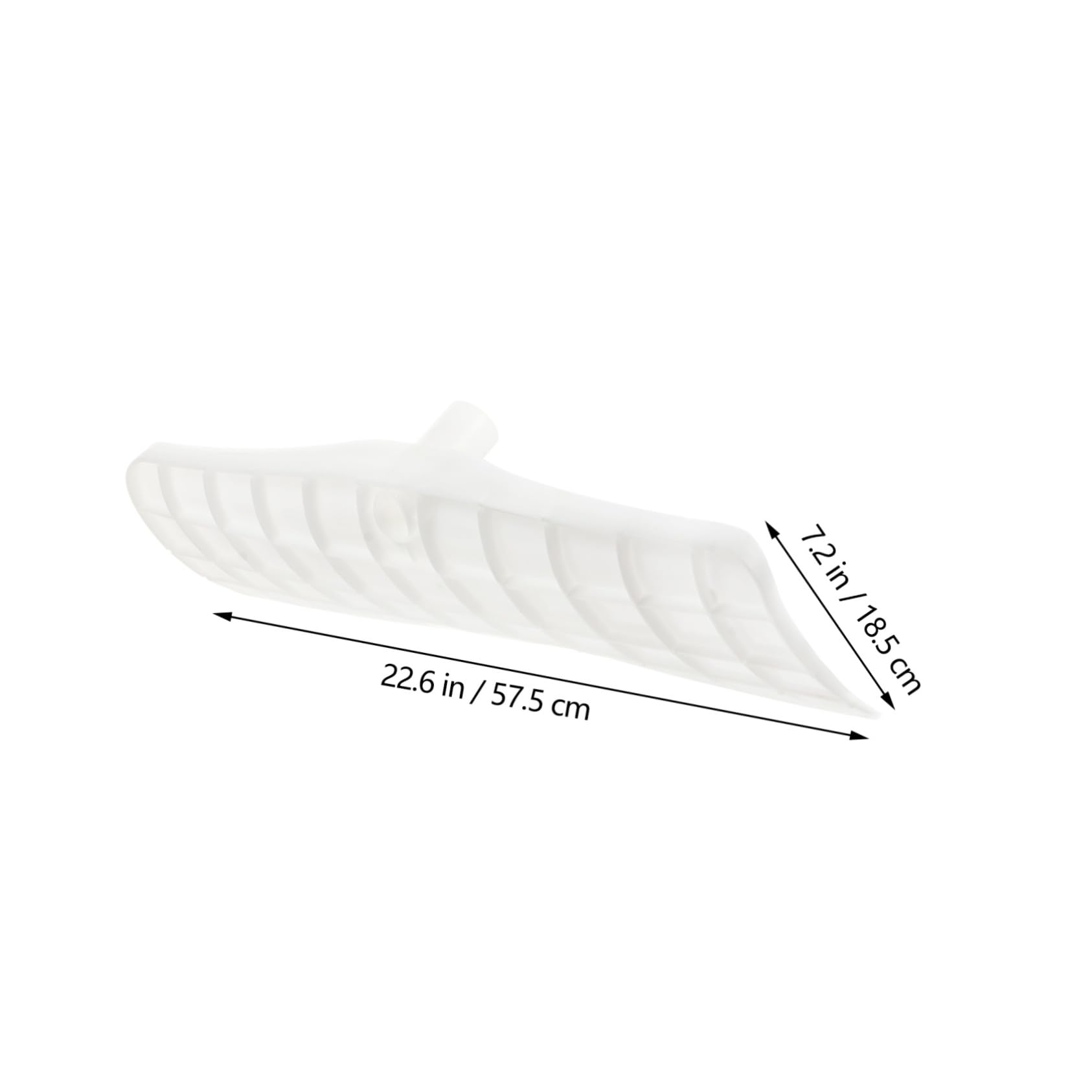 BESPORTBLE Snow Shovel Snow Scraper Snow Pusher White Plastic Car Plastic Snow Shovel