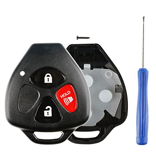 Remote Key Fob Shell Kit 3Btn Case For Toyota Scion Pontiac (Hyq12Bby, Gq4-29T, Mozb41Tg) #TOP12