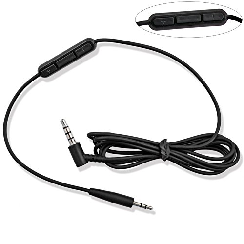 CBK Replacement Inline Remote Microphone Cable for Bose On Ear 2 OE2 Headphones